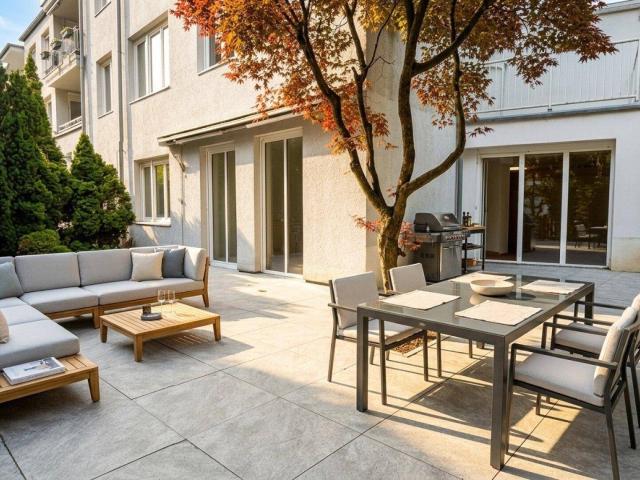 1190 Wien von seiner grünen Seite + 3 Zimmer Gartenwohnung mit Terrasse, Lift & Garagenplatz