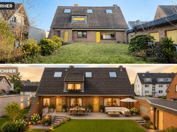 119 m² & 135 m² Zweifamilienhaus am Wald ein Zuhause für Familie, Garten & Tiere