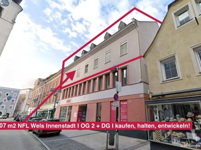 11,9 % Rendite I Innenstadt Wels – Anlageobjekt mit Fix Cashflow & Entwicklungspotenzial!