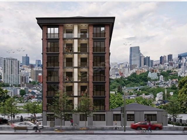 1+1 bahçe kullanımlı projeden satılık daire