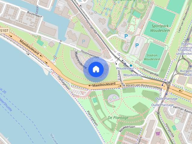 11th Floor Rotterdam Skyline Harbour Views 1 Minute Walk to Erasmus University
