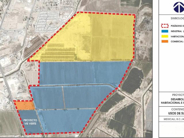 120 hect?reas para desarrollo de vivienda en Mexicali