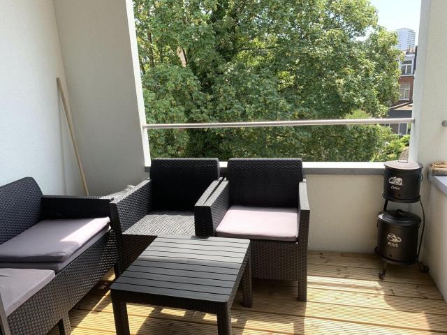1/2/2024 zonnig appartement met TERRAS en vloerverwarming