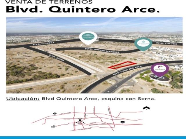 1236.9995 M2 TERRENOS URBANOS EN VENTA BLVD. QUINTERO ARCE