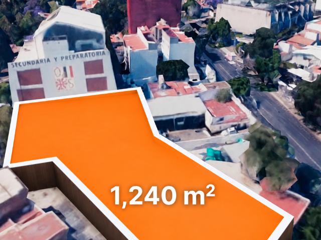 1240m2 de Terreno en los Alpes, Álvaro Obregón
