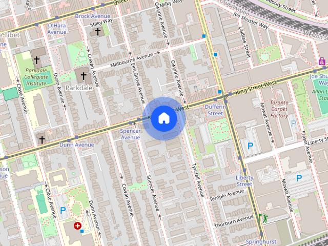 1251 King Street West, Toronto, Ontario, M6K 1G7 King St. W. and Tyndall Ave
