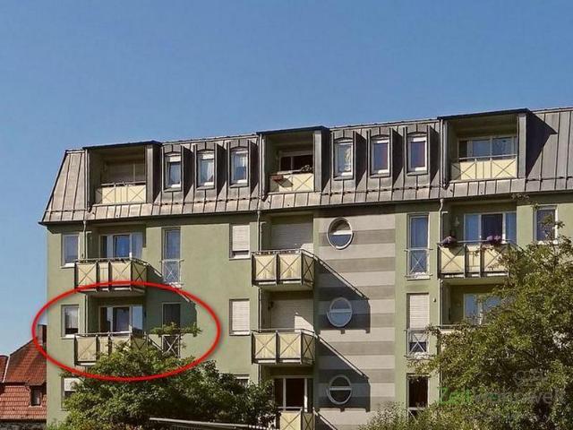 12537_21 MGN: ruhige 2 Zimmer Wohnung mit Balkon und Aufzug, Kabel TV und Hausmeisterdienste inklusive