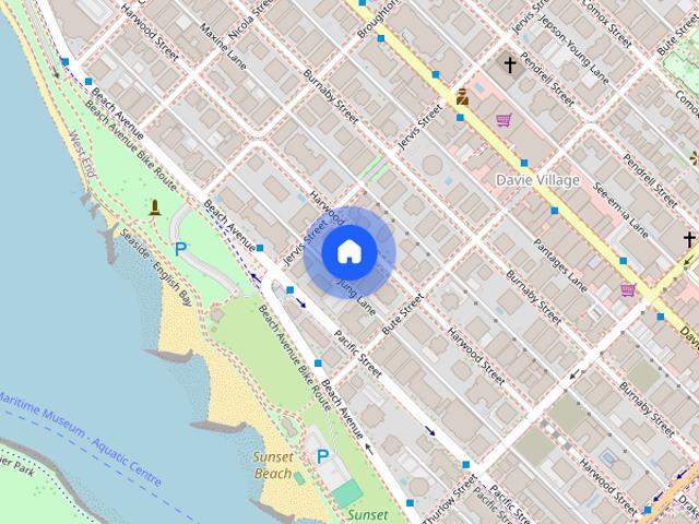 1260 Harwood Street, apartment — Barafield, Vancouver BC 1.0 Bedroom to 2.0 Bedroom 1 Bedroom