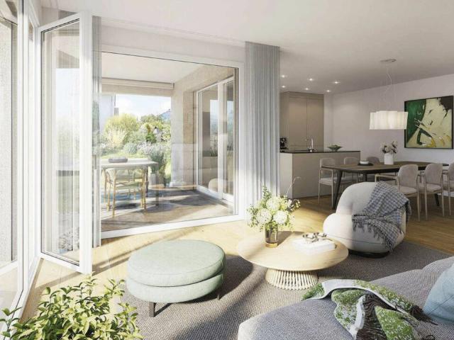 126 m² | 3.5 Zi. Wohnung im EG | Erstbezug