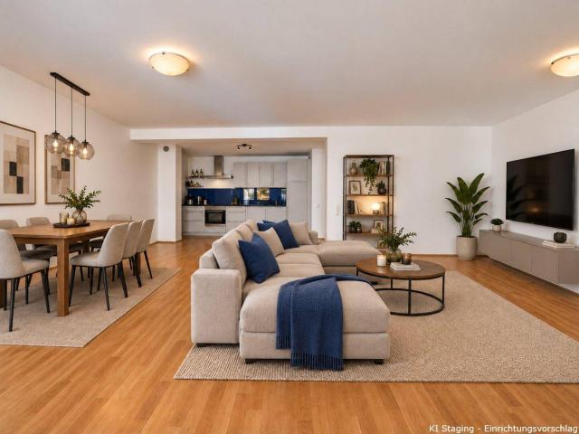 126 M² WOHNFLÄCHE IM 1. OBERGESCHOSS | 2 Zimmer, Eigengarten, 2 Loggien & Garage