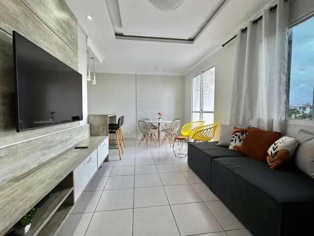 🎯 ALUGUEL Apartamento 2 Quartos c/ varanda PORTEIRA FECHADA | Sol da manhã | Vista Livre Cond. Praças Sauípe