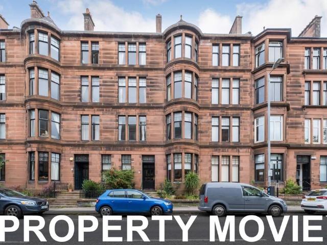 1/2, 89 Hyndland Road, Hyndland. 3 bed flat to rent £1,950 pcm £450 pw