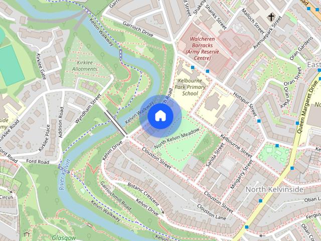 1/2, 249 Garrioch Road, Botanics, Glasgow, G20 8QZ