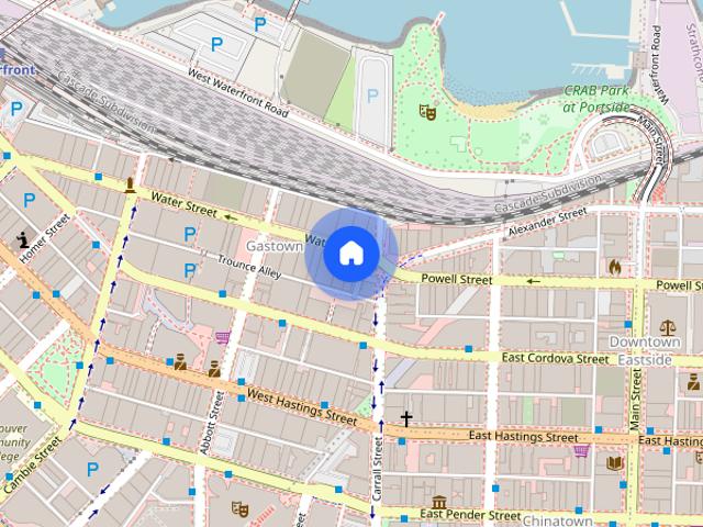 12 Water Street apartment — The Water Street Garage, Vancouver BC 1 Bedroom 1 Bedroom