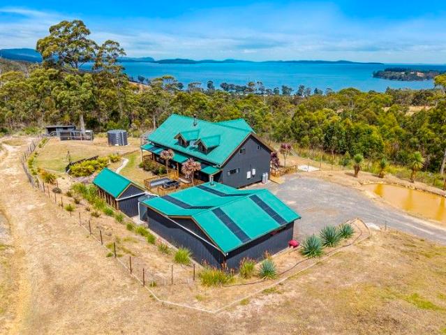 12 Acres, 2 Homes, Impressive Water Views