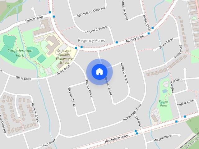 12 Davidson Road house — BSMT 12 DAVIDSON ROAD, Aurora ON 1.0 Bedroom 1 Bedroom