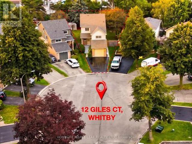 12 Giles Court, Whitby, ON, L1N 8T5 house for sale | Listing ID E13880 | Royal LePage