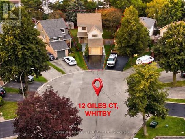 12 Giles Court, Whitby, ON, L1N 8T5 house for sale | Listing ID E13824 | Royal LePage
