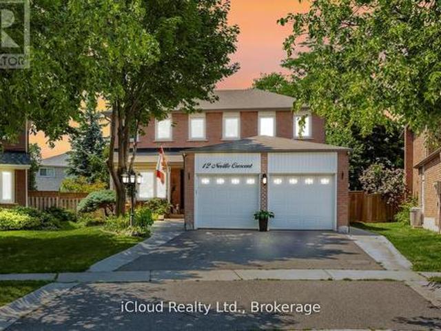 12 Neville Crescent, Brampton, ON, L6S 5L1 house for sale | Listing ID W12709 | Royal LePage