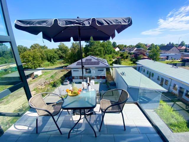 12B new 2 room apartment with balcony only 5.4km from Alexanderplatz/free wifi, Berlin Amsterdam Apartments for Rent