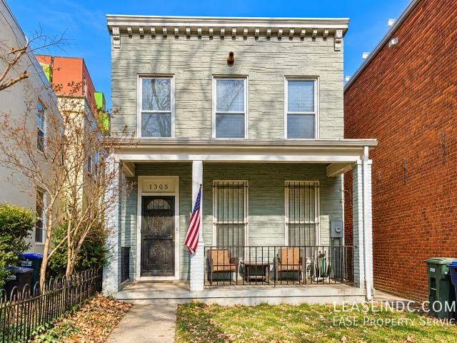 1305 S Street NW, 3 beds, 2 full and 1 half baths