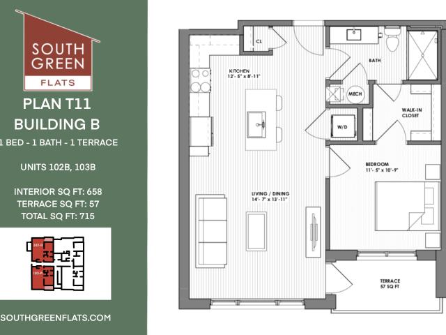 130 Two Hills Dr, Unit 102B, Carrboro, NC 27510 | MLS #10115