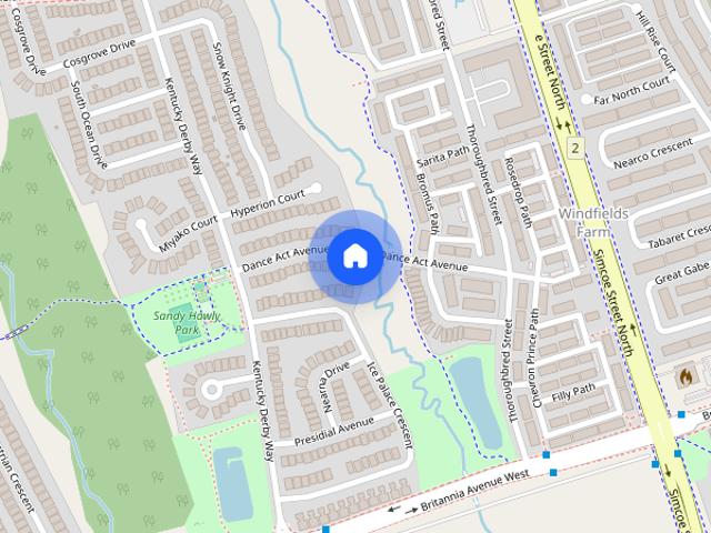 133 Dance Act Avenue house — BSMT 133 DANCE ACT AVENUE, Oshawa ON 2.0 Bedroom 2 Bedroom