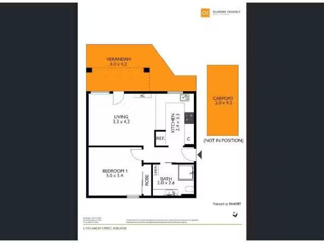 1/355 Angas Street, Adelaide Apartment for rent Listed by Eri.