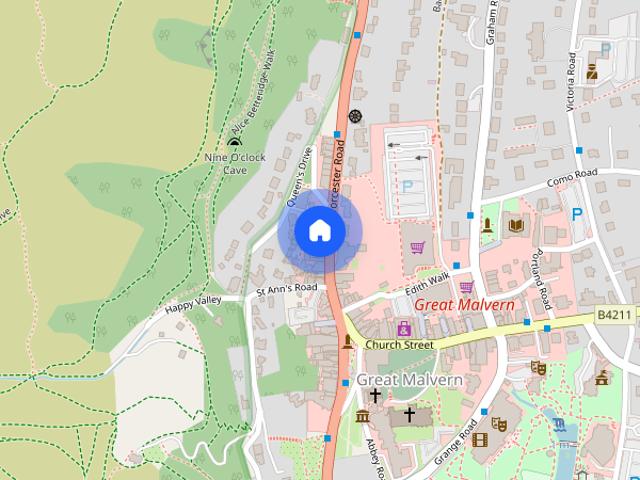 17 Worcester Road Malvern, Malvern, Worcestershire, WR14 4QY