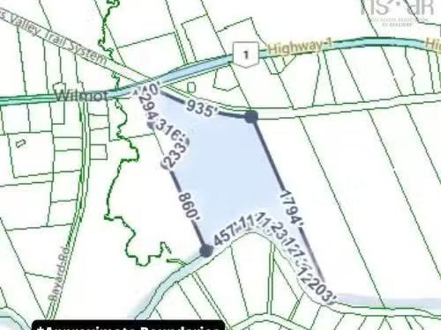 14030 Highway 1, Wilmot, NS, B0P 1R0 vacant land for sale L.