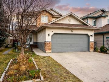 Fairways, Airdrie, Alberta - Garden, Fireplace