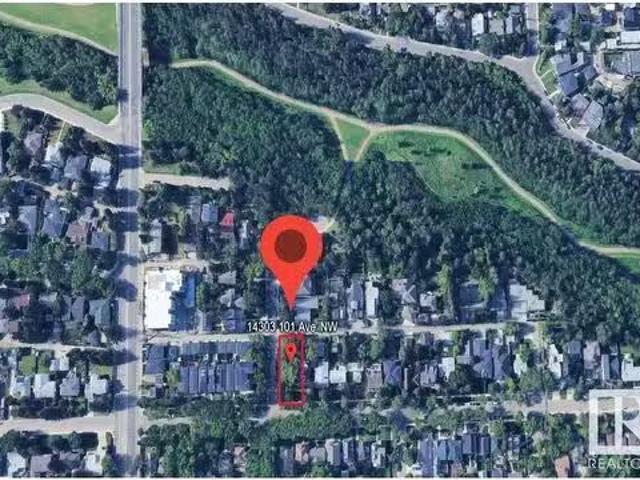 14303 101 Avenue, Edmonton, AB, T5N 0K7 vacant land for sale.