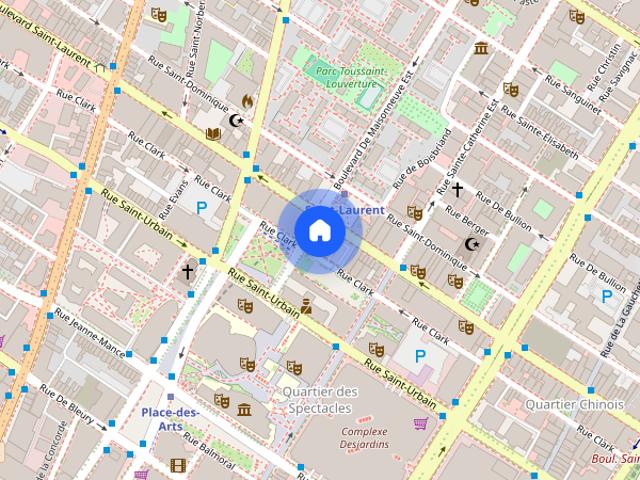 1445 Rue Clark, Montréal, QC H2X 0C4