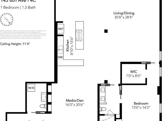 145 6th Avenue, Unit 4C