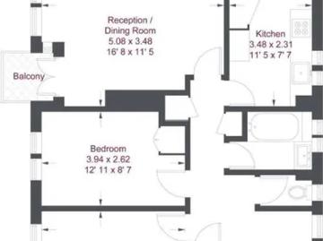 147 158 Hayward Gardens, London, SW15 3BX, United Kingdom | 1 bed apartment for rent #168324909 | Rentberry