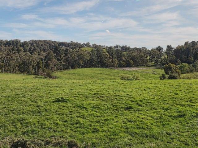 14.5 ACRES. Spacious brick farmhouse on a rise, views across the Yarra Valley