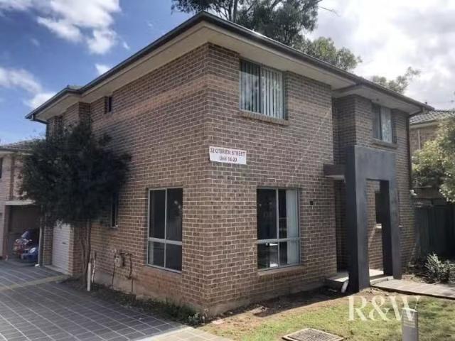 15/32 34 O'brien Street, MOUNT DRUITT Townhouse for rent List.