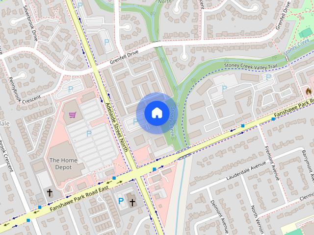 1560, 1570, 1580 Adelaide Street North — 2 Bedroom