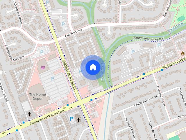 1560, 1570, 1580 Adelaide Street North — 2 Bedroom