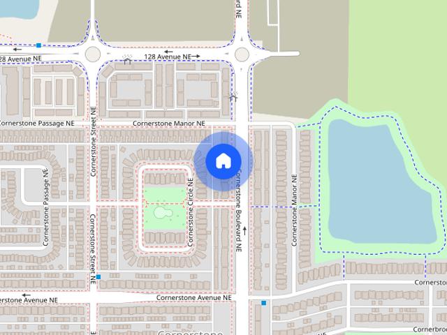 1653 Cornerstone Blvd NE town house — 1653 Cornerstone Blvd NE, Calgary AB 3 Bedroom 3 Bedroom