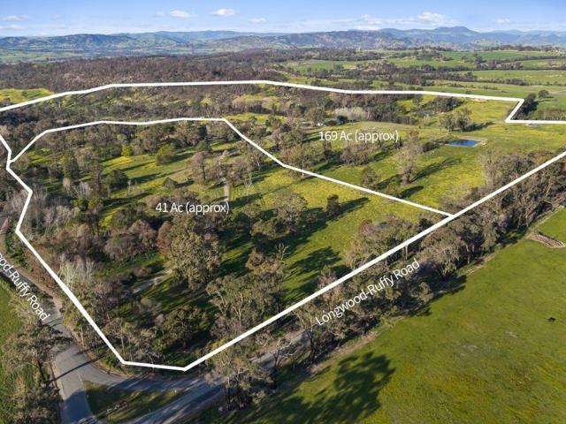 169 Acres* with Cottage, Stables, Round Yard & Room to Build