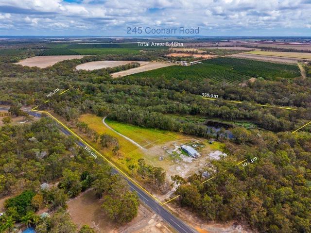 16 Coastal Acres with Freshwater Elliott River Frontage $650,000 Neg