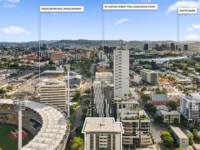 1704/67 Linton Street, Kangaroo Point, QLD 4169 Apartment for Rent Ray White West End