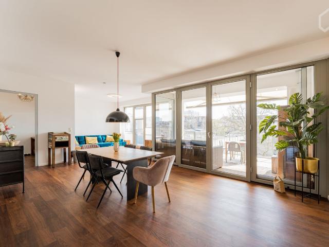 178m² large 5 room apartment with office and terrace in Berlin Mitte, Berlin Amsterdam Apartments for Rent