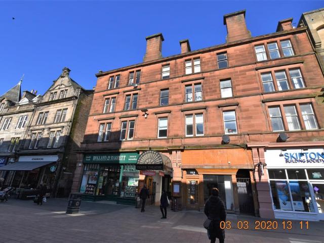 181 F 2c, High Street, Perth, Perth. 2 bed flat to rent £695 pcm £160 pw