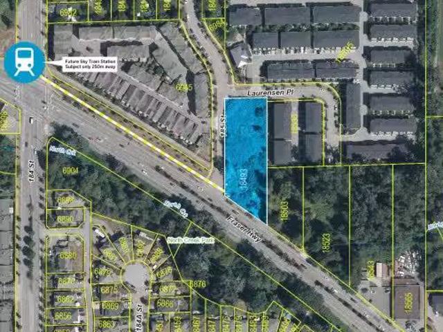 18493 Fraser Highway, Surrey, BC, V3S 8E7 vacant land for sa.