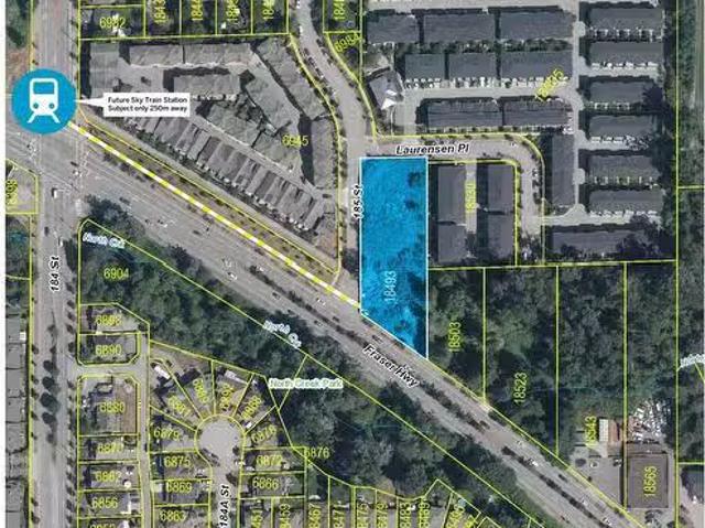 18493 Fraser Highway, Surrey, BC, V3S 8E7 vacant land for sa.
