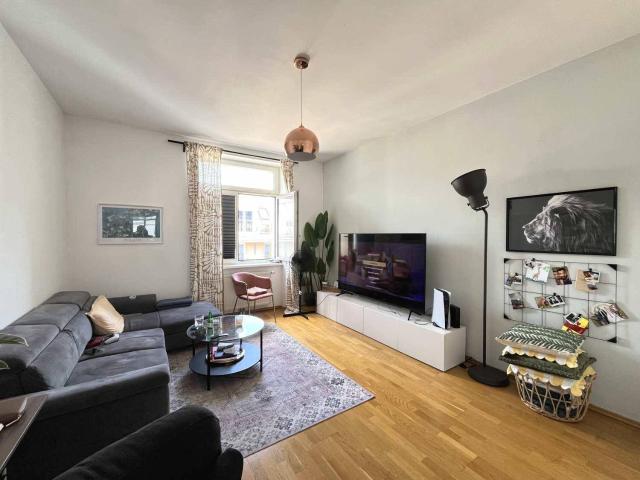 € 1850, pro Quadratmeter unbefristet vermietete Einraumwohnung inkl. Loggia!