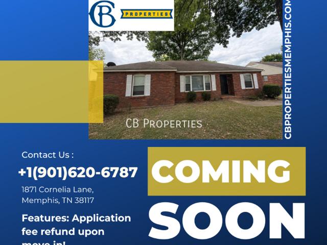 1871 Cornelia Ln HALF OFF FIRST MONTH'S RENT!