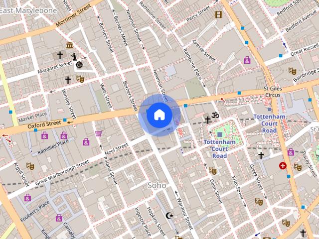 18 Hollen Street, Soho, London, W1F